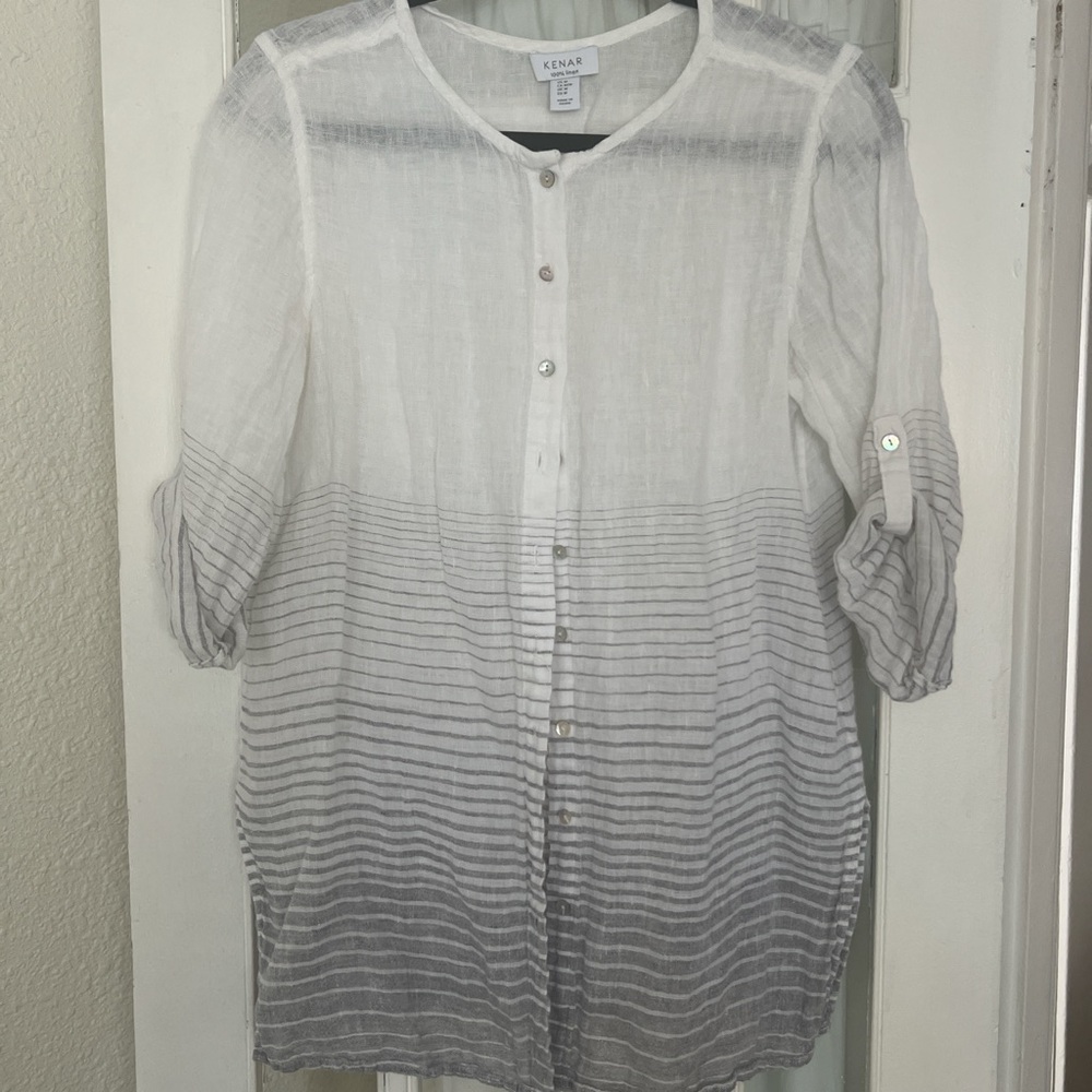 Linen top - Picture 3 of 3